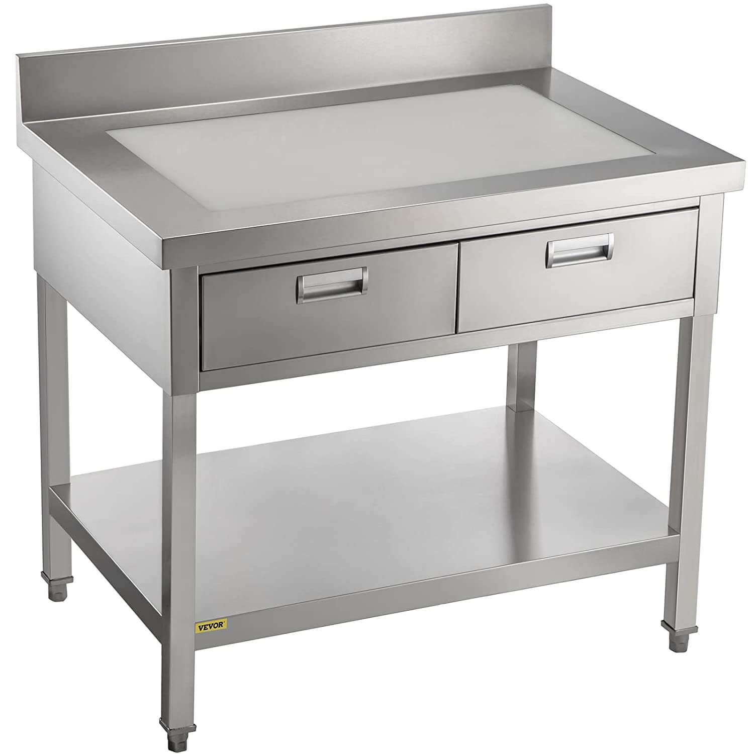 VEVOR’s portable Stainless Steel Commercial kitchen prep table